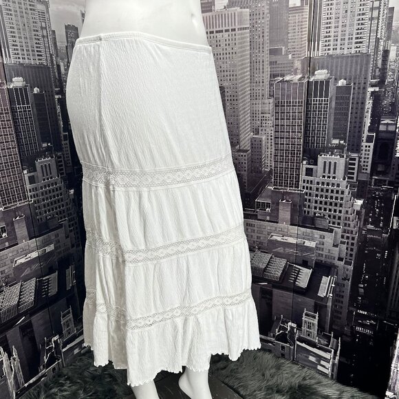 Jean St. Tropez France Dresses & Skirts - Jean St. Tropez White Maxi Skirt